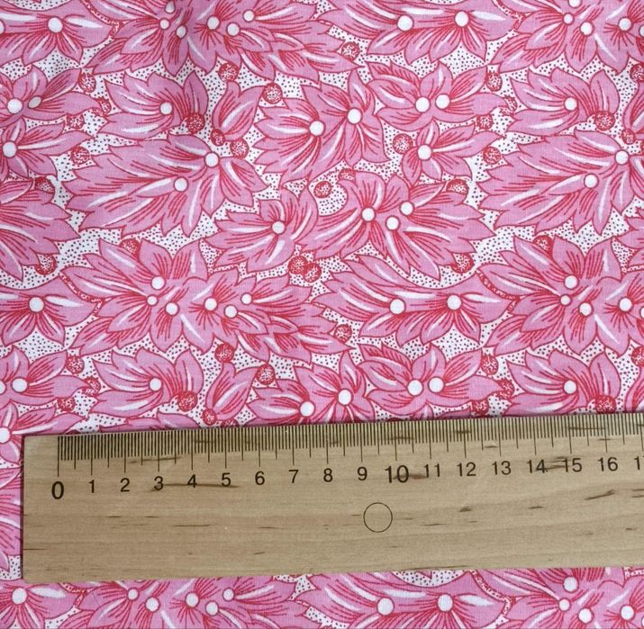 Ситець, гарна якість, 100 % бавовна, 90 см, 5 відрізків, 30.5 м