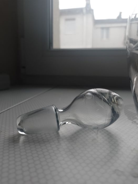 Гоафин кувшин стеклянный с рисунком новый