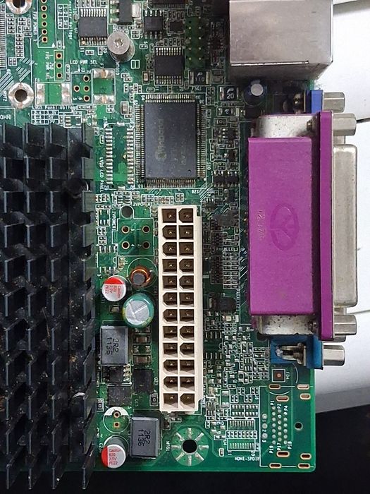 Microboard a funcionar