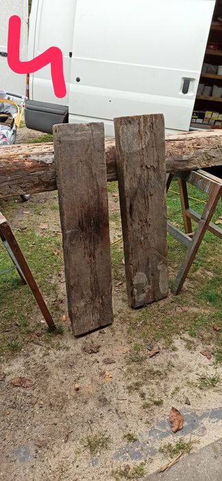 Stare belki i deski 20 sztuk różne wymiary