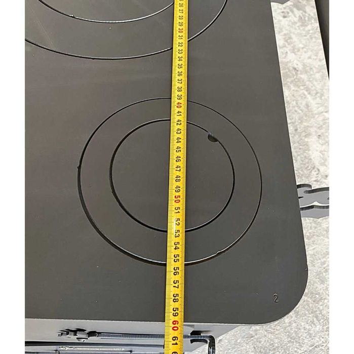 Буржуйка, піч на дровах, до 100кв.м печь с тремя конфорками, сталь 4мм