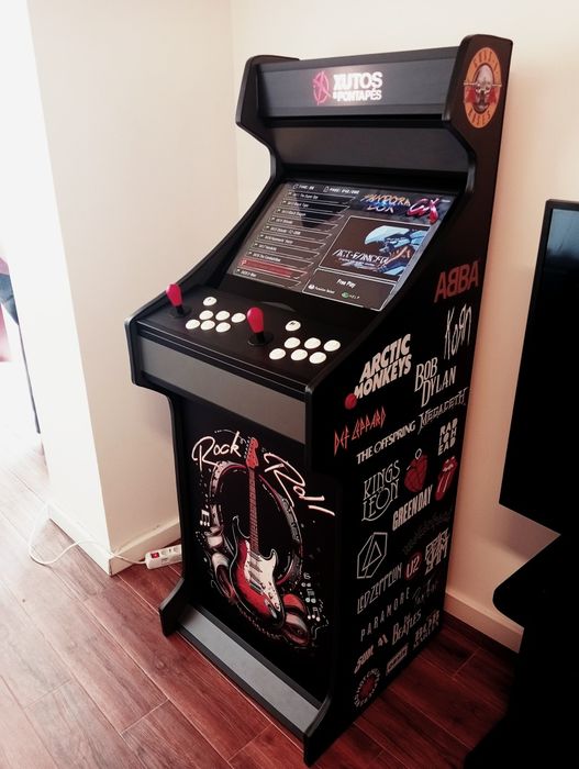 Máquinas arcade prontas a jogar