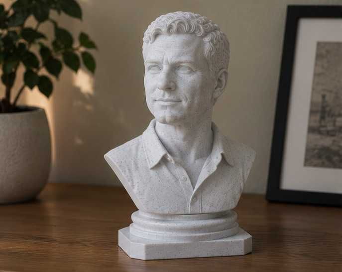Busto 3D Personalizado da Sua Foto - StonifyMe