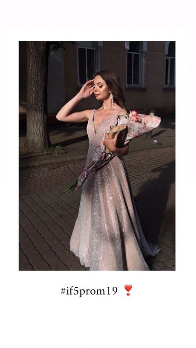 Платье выпускное вечернее