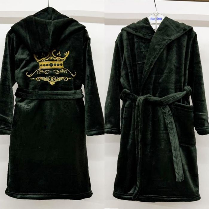 Халат дитячий вельсофт зима дівчинки хлопчика