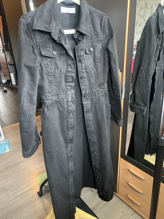 Sukienka jeansowa czarna XS