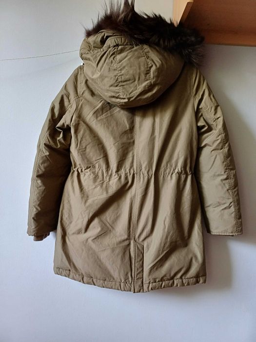 Woolrich kurtka zimowa Fox Parka rozmiar M