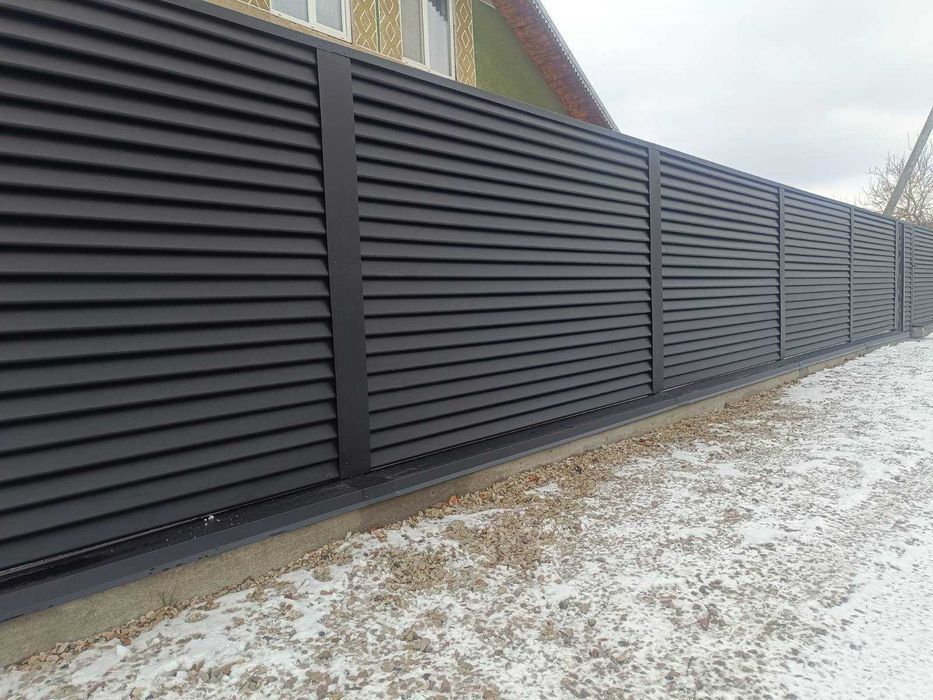 Ворота та фіртки. Профнастил. Металопрофіль. Дах. Фальц. Покрівля.