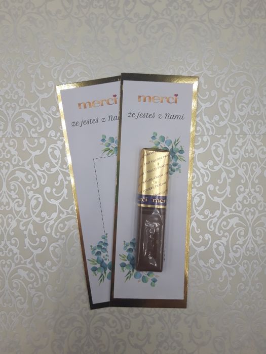 Podziękowania ślubne dla gości