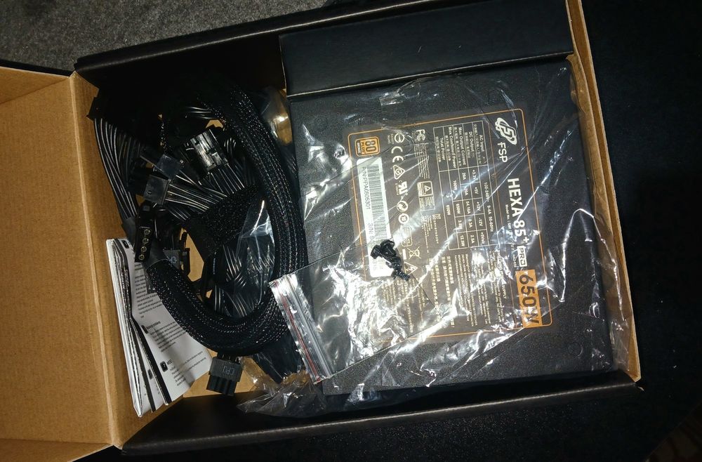 Блок живлення FSP HEXA 85+ Pro 650W (HA2-650)