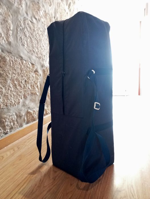 Cama de viagem Babideal com colchão, bolsa transportadora e redutor