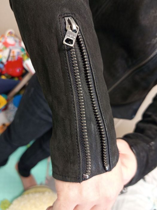 Куртка чоловіча натуральна шкіра Tigha демісезон