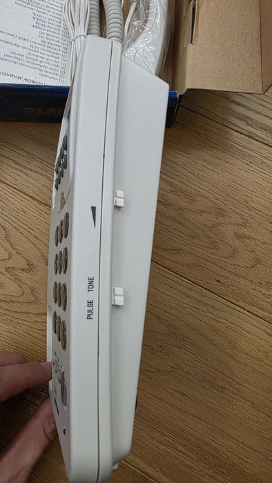 Telefon stacjonarny Mescomp Olaf PH-525 dla seniora domowy duże liczby