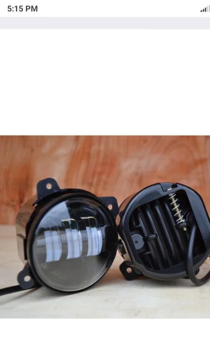 Скошаные Противотуманки.