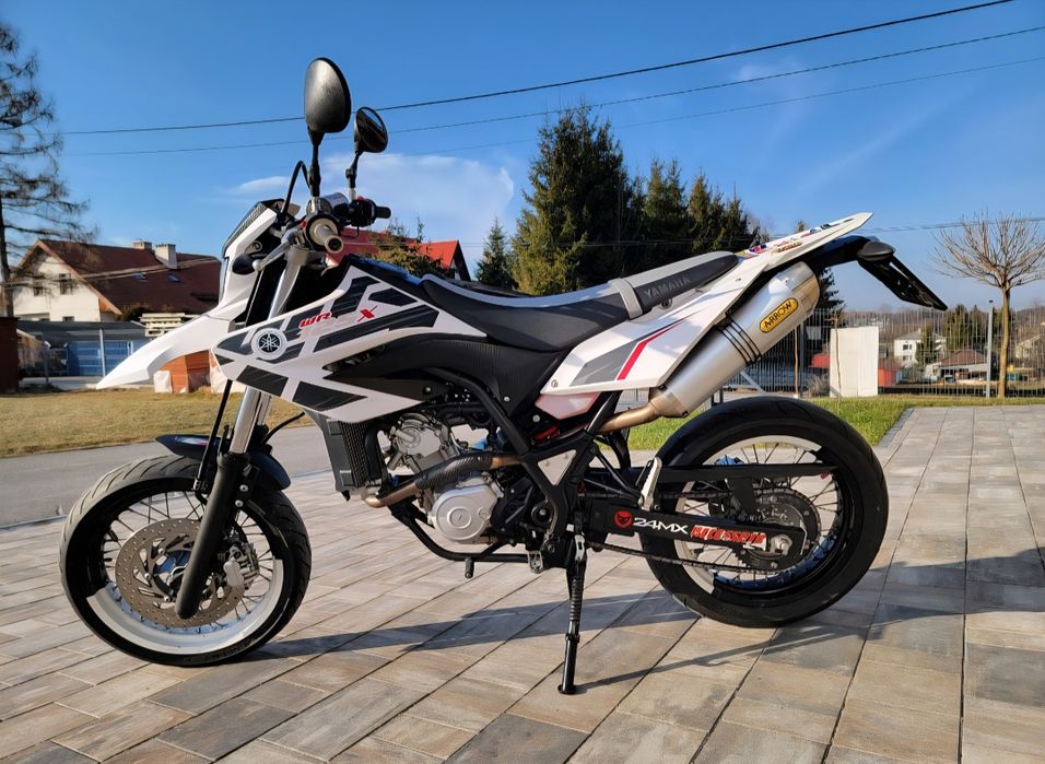 Yamaha wr 125 x, 2016 r, świetny stan, HISTORIA MOTOCYKLA