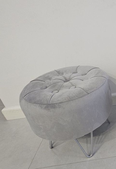 Pufa siedzisko welur