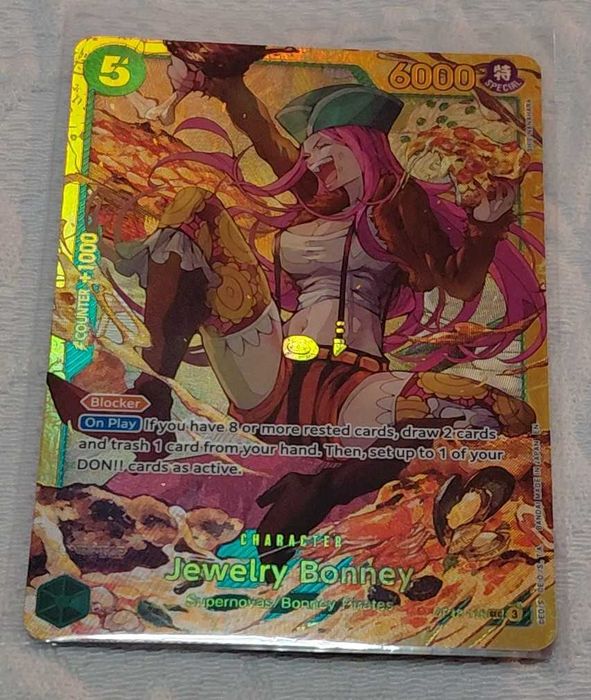 carta one piece tcg jewelry bonney op12-118 (v.1) (sec)