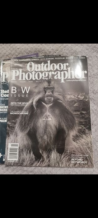 Zestaw 10 amerykańskich magazynów czasopism Outdoor Photographer