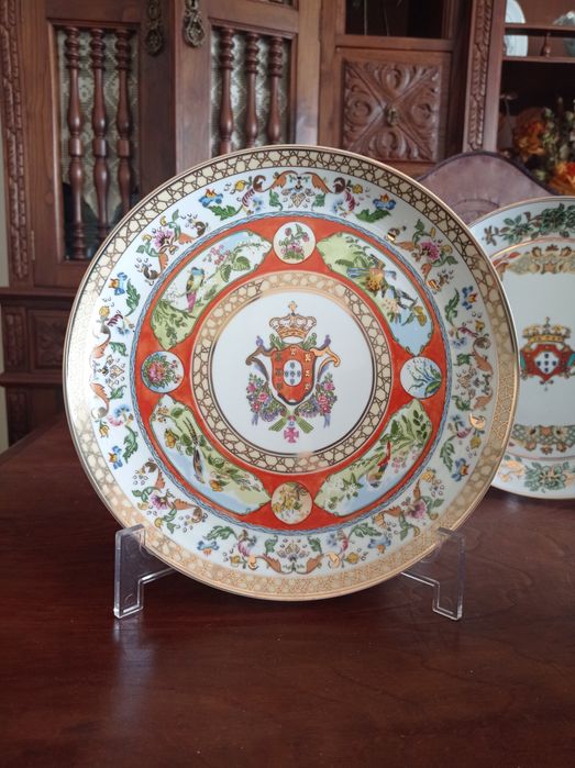 5 pratos decorativos inspiração Companhia das Índias