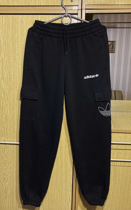 Спортивные штаны карго на флисе,джоггеры Adidas Originals.Оригинал.
