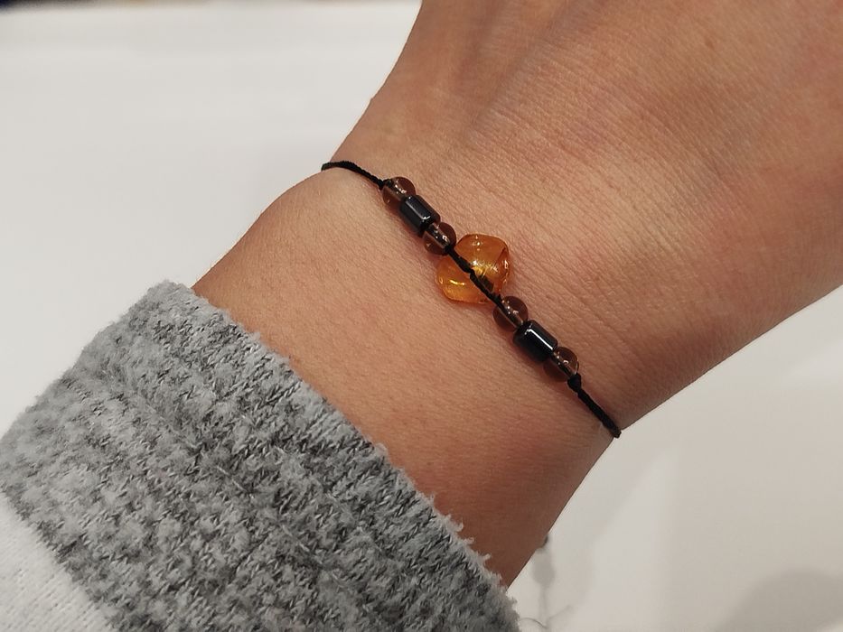 Bursztynowe handmade