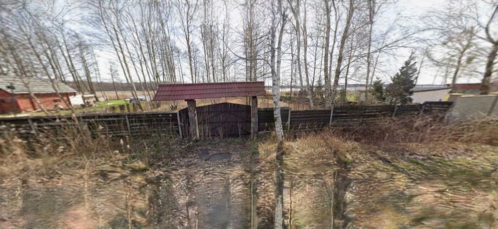 Działka z linią brzegową jeziora Roś