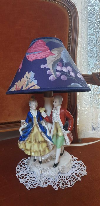 Stara duza  mosiezna masywna nafta