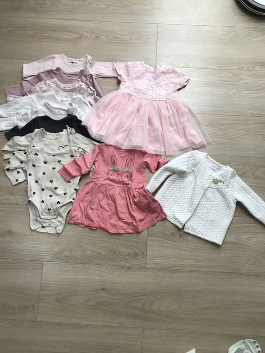 Ubranka dla dziwczynki 86