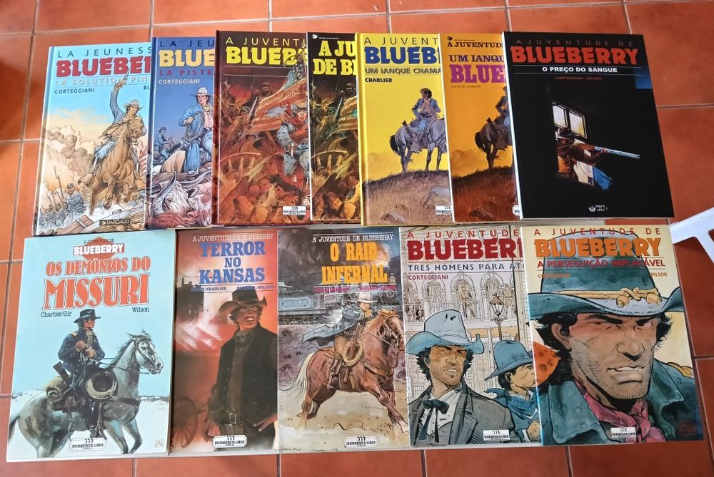 80 Albúns Coleção Blueberry, Meribérica, Asa e Editorial Ibis