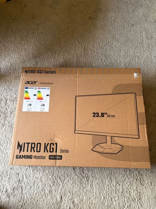 Monitor Gaming Acer Nitro KG1 – 23,8” | Full HD | 200Hz