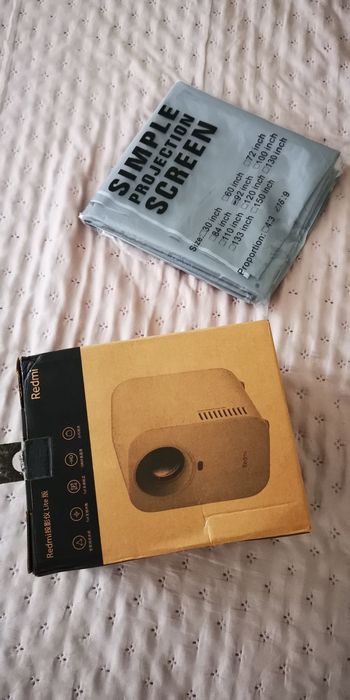 Проектор домашній кінотеатр Xiaomi Redmi Projector Lite Edition білий