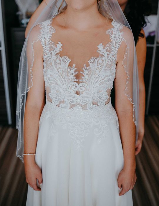 suknia ślubna litera A