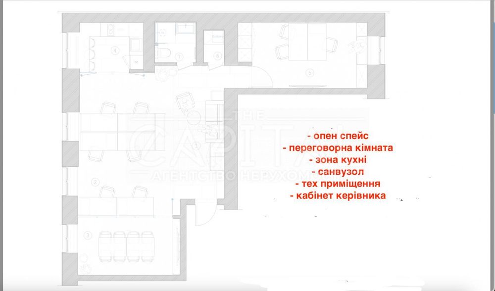 Продаж офісу, вул. Володимирська, Голосіївський р-н