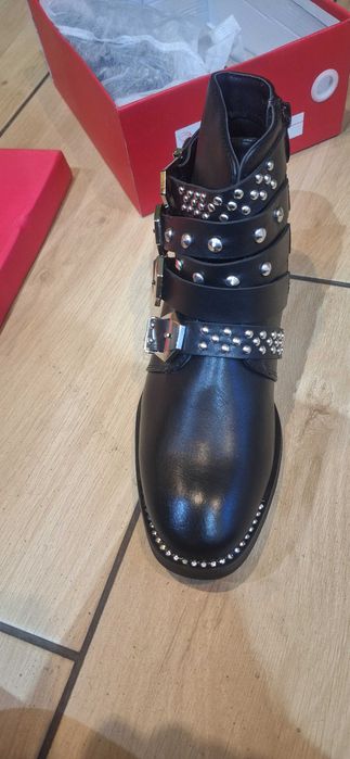 nowe botki damskie typu workery rozm.38