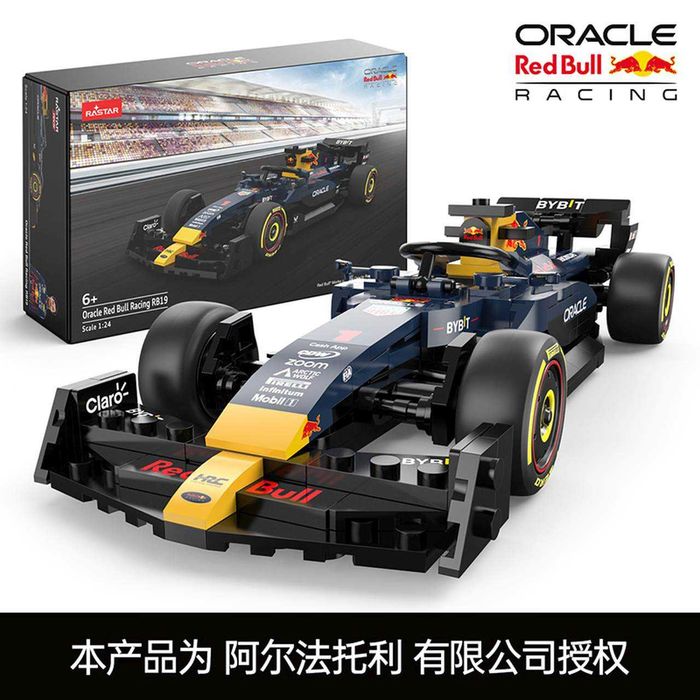 1: 24 Red Bull F1 RB19 333el. Klocki RASTAR ZKL.92500.NIE
