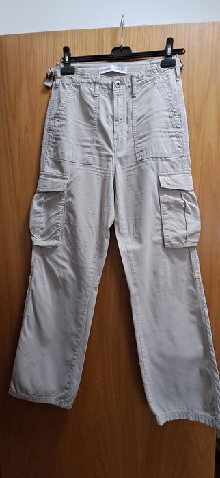 Calças Cargo com bolsos