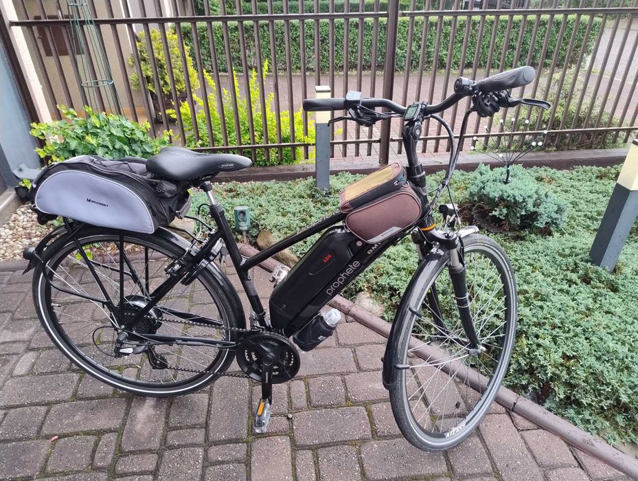 Super stan! Rower elektryczny Prophete Navigator 760 trekingowy