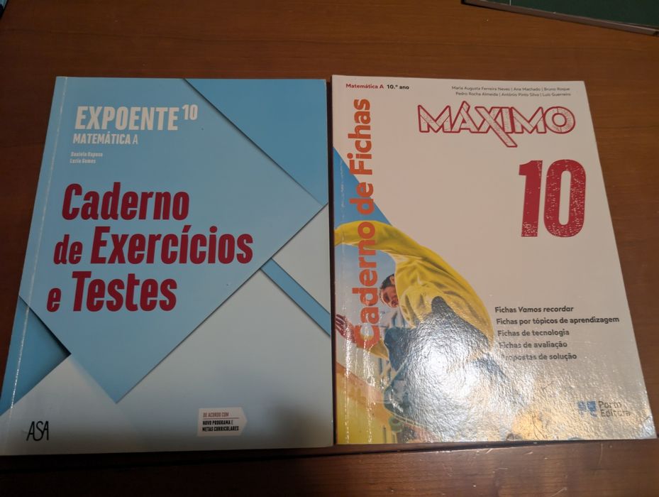 Cadernos Atividades 10º ano