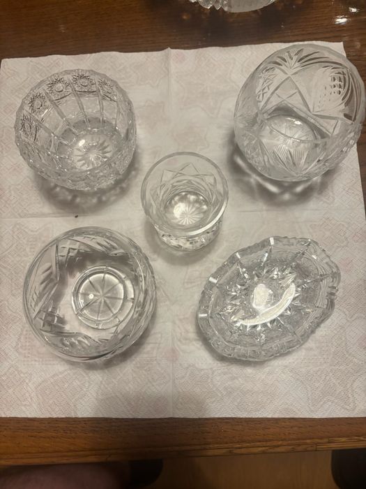 Naczynia krysztalowe