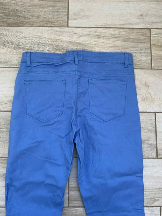 Spodnie jeansowe damskie niebieskie