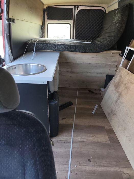 Ford Transit 2.0d, 2006r, kamper/dostawczak, ciężarowy 9 osób.
