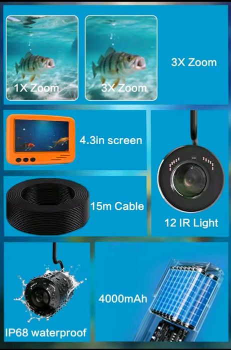 Подводная Камера для зимней рыбалки