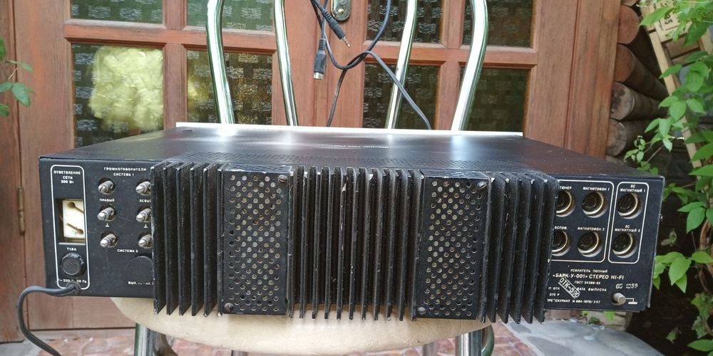 Легендарний підсилювач Барк-001-стерео (Hi-Fi) — Шикарний звук !