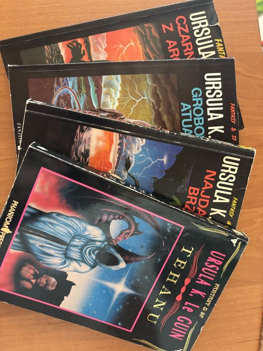 Urusla K Le Guin - Ziemiomorze - 4 sztuki