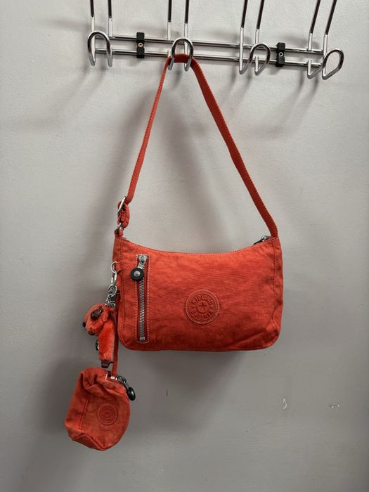 Torebka bagietka na ramię do ręki Kipling jak nowa