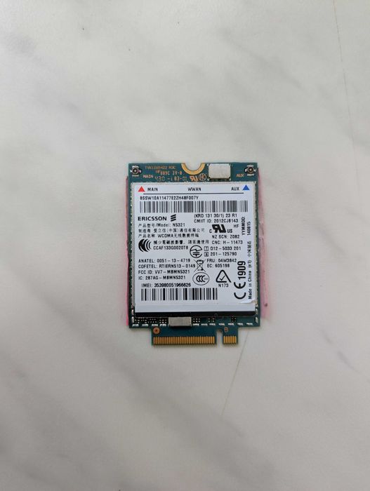 Модем LTE 4G M.2 Sierra HP Huawei Ericsson