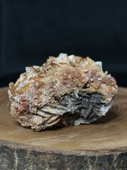 Wanadynit, baryt - Maroko