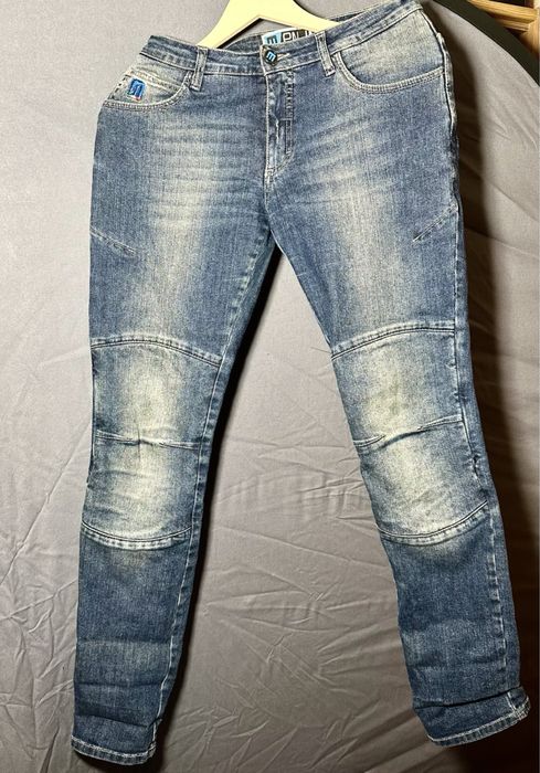 Мотоджинси жіночі PMJ Caferacer Tawron