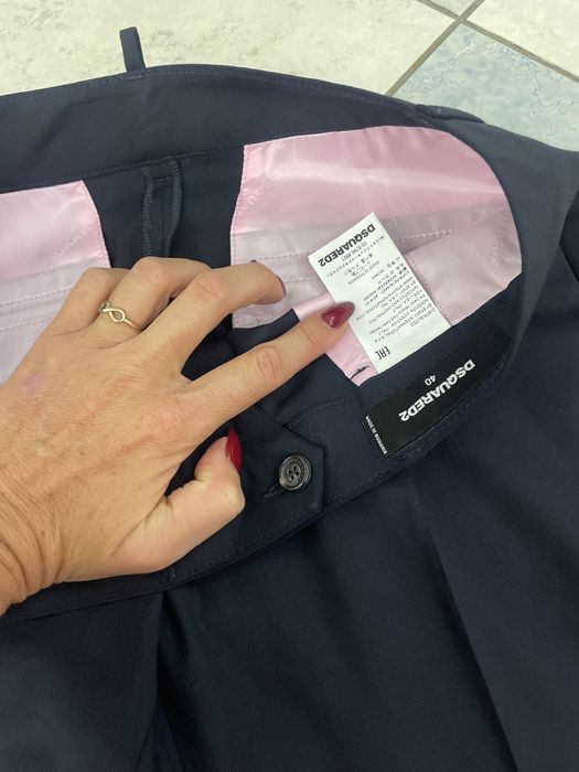 Dsquared 2 spodnie klasyczne it40 nasze s