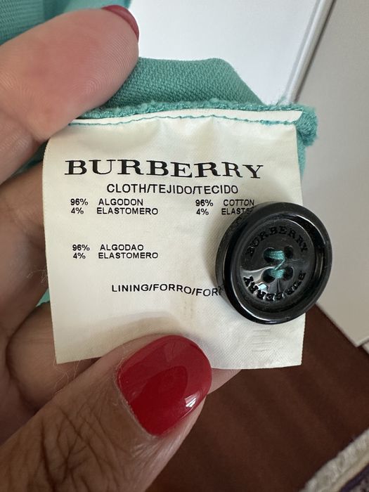 Vestido burberry 44